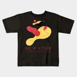 NEW YORK: The Empire State of Endless Adventure Kids T-Shirt